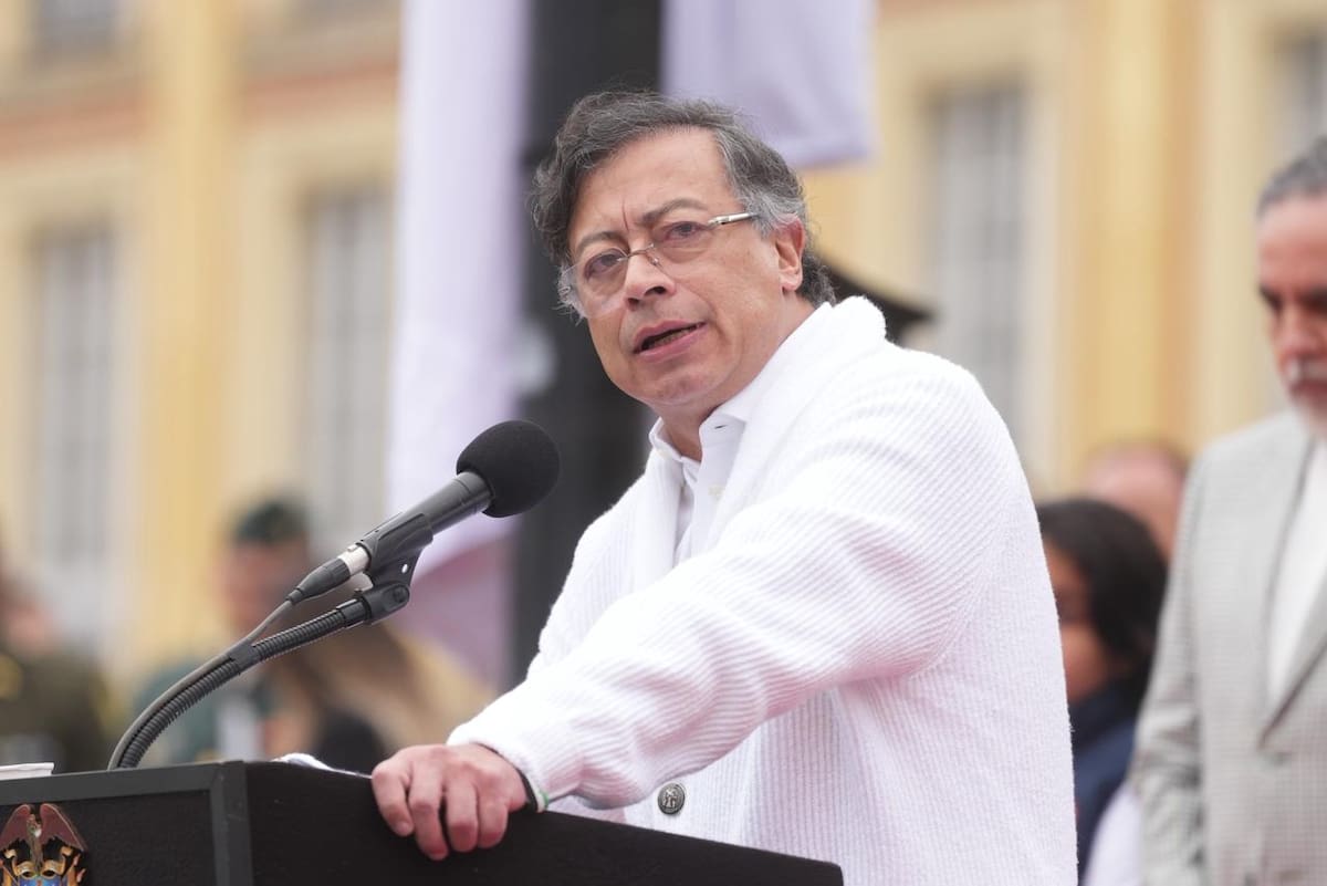 Gustavo Petro, presidente de Colombia.
Foto: Presidencia.