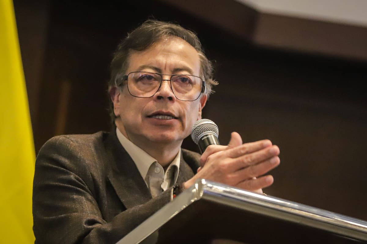 El expresidente de Colombia, Gustavo Petro. // Foto: Colprensa – Catalina Olaya.