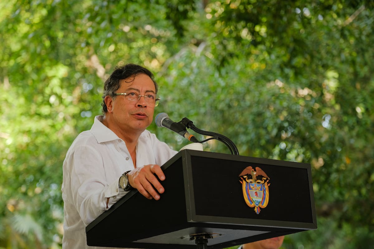 Gustavo Petro, presidente de la República de Colombia. // Foto: Cortesía - Presidencia.