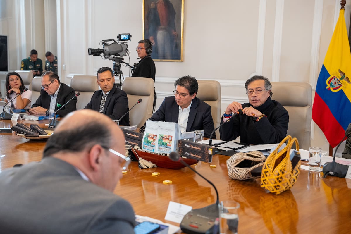 El presidente Petro hizo la denuncia durante en el Consejo de Ministros del 16 de marzo. // Foto: cortesía de Presidencia.