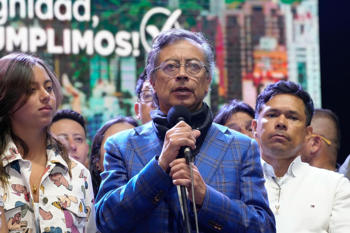 Gustavo Petro, saliente presidente de Colombia. // Foto: Cortesía - Presidencia.
