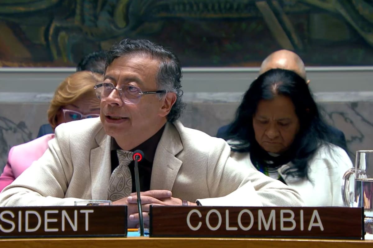 “Me suspenden por pensar diferente”: la respuesta de Petro tras decisión de la representante Gloria Arizabaleta.
Foto: ONU.