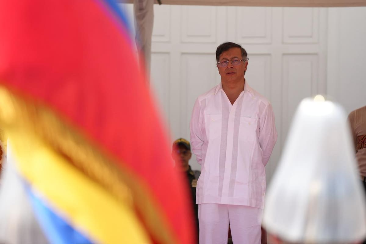 Petro descarta móvil político en el asesinato de Miguel Uribe Turbay.
Foto: Presidencia.