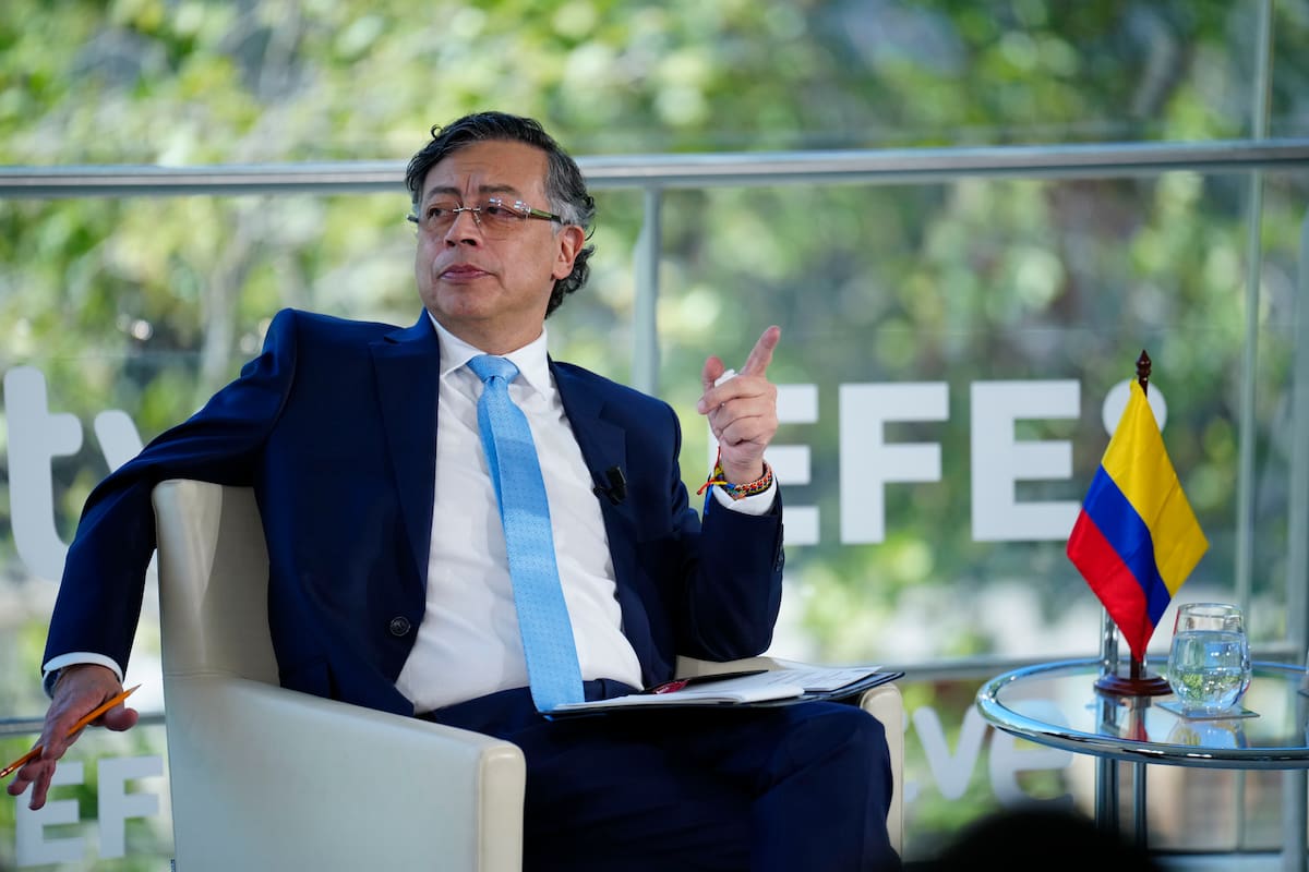 Petro arremete contra Rubio y Trump: habla de “bloque destructivo” y critica el papel de la ONU.
Foto: EFE/Alejandro Garcia