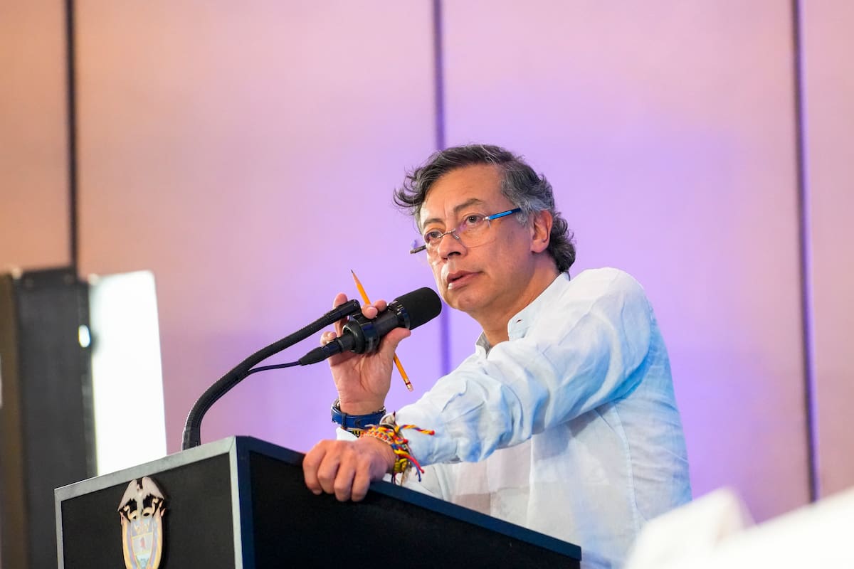 Gustavo Petro deberá pagar multa por desacato a orden judicial. // Foto: Colprensa.