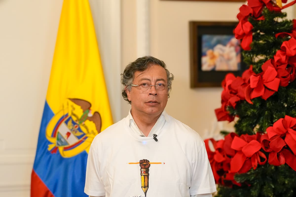Gustavo Petro, presidente de la República, decretó el salario mínimo. // Foto: Cortesía - Presidencia.
