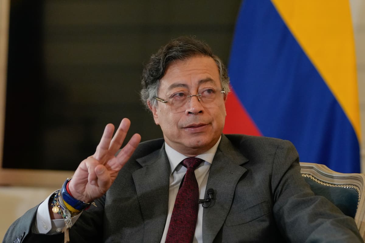 Gustavo Petro, presidente de la República. // Foto: Presidencia - Colprensa.
