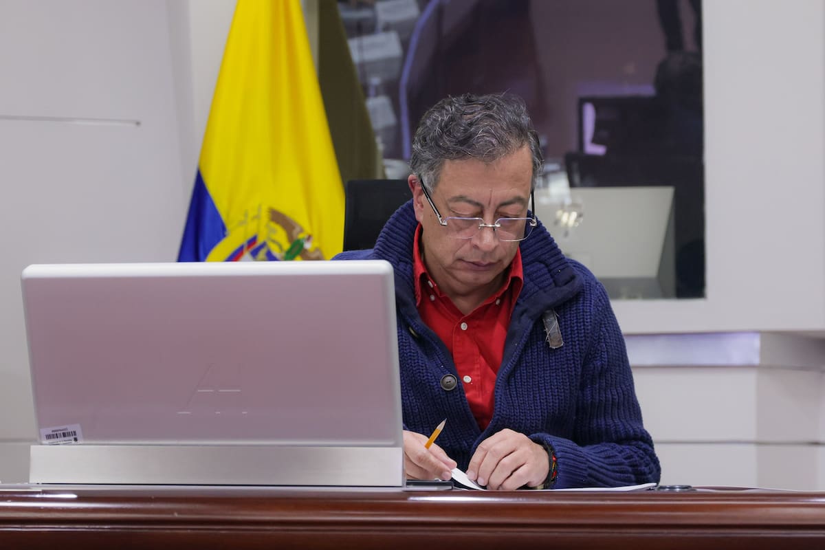 Petro critica suspensión del decreto de emergencia y advierte efectos económicos.
Foto: Presidencia.