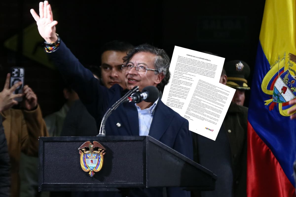 Petro también negó haber entregado contratos a cambio de relaciones sexuales y cuestionó la difusión de versiones sobre su vida privada. Foto: Archivo // Captura de comunicado // X // Fotomontaje-Vanguardia.