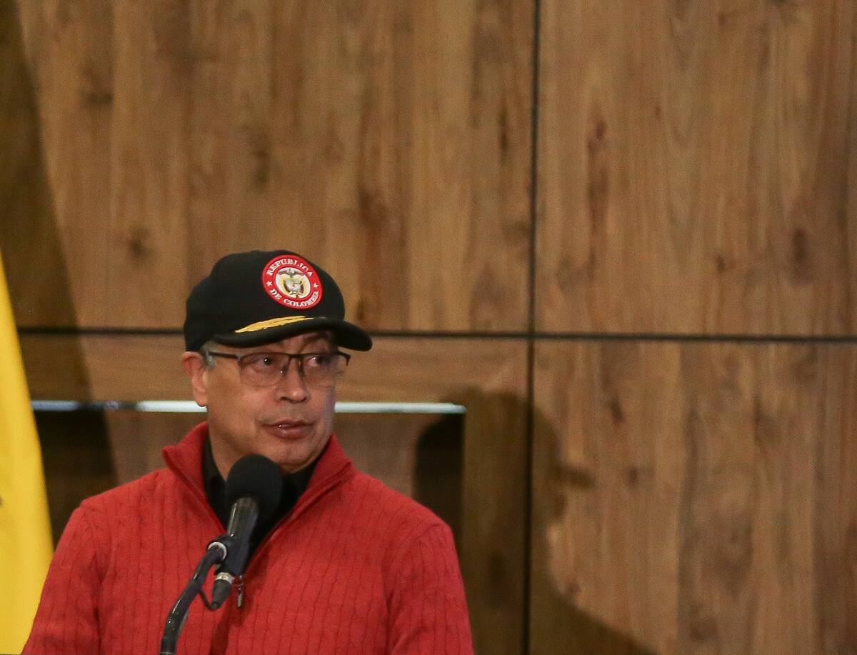 Gustavo Petro, presidente de Colombia. //Colprensa