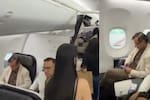 Gustavo Petro vivió incómodo momento durante vuelo rumbo a México tras la polémica