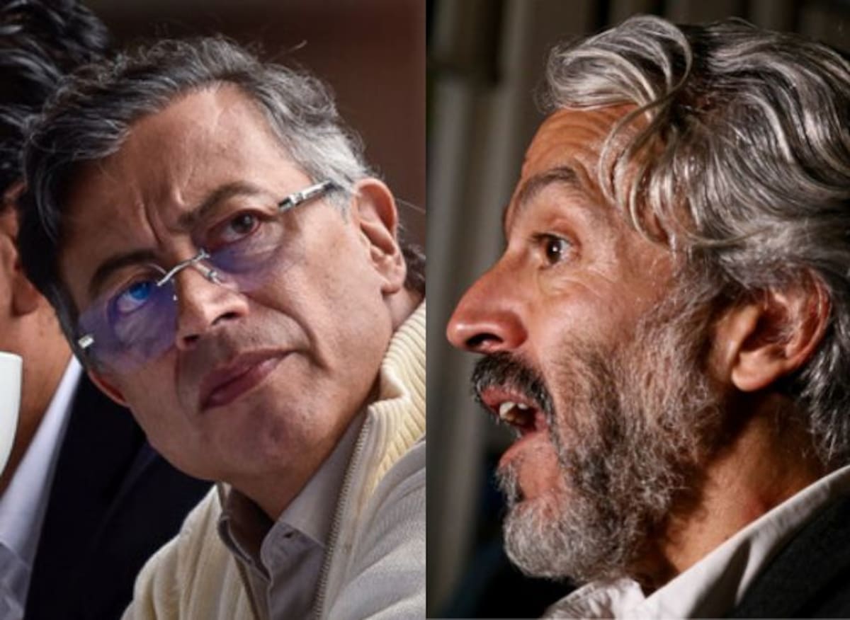 Gustavo Petro y Juan Daniel Oviedo. // Foto: Colprensa