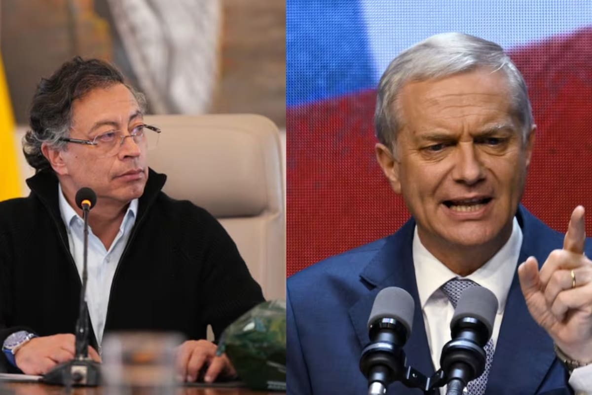 Gustavo Petro arremete contra José Antonio Kast tras su victoria en Chile.