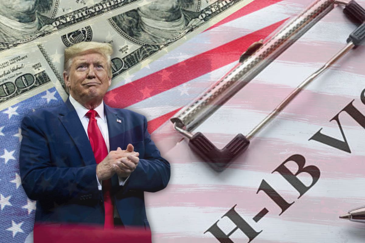 El endurecimiento de las condiciones para acceder a la visa H-1B está cambiando las decisiones de miles de profesionales que buscan oportunidades en Estados Unidos. Imágenes de apoyo tomada de: Istock / ilustración propia