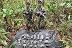 Ejército destruyó 26 explosivos atribuidos al Eln en Tame, Arauca