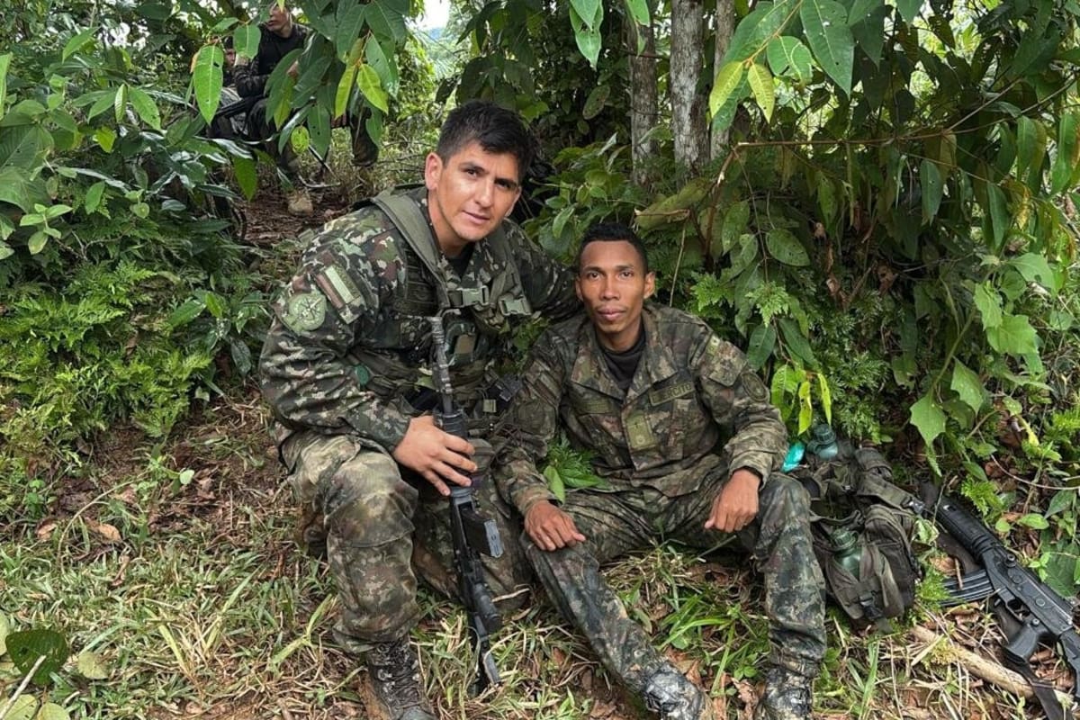 Hallan con vida al soldado que había desaparecido tras un ataque con drones en Segovia, nordeste antioqueño. | Foto: Tomada de El Ejercito Nacional.