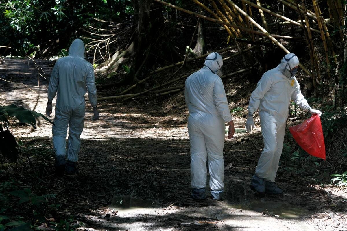 Hallan cuerpo sin vida y en avanzado estado de descomposición en un puente de Girón