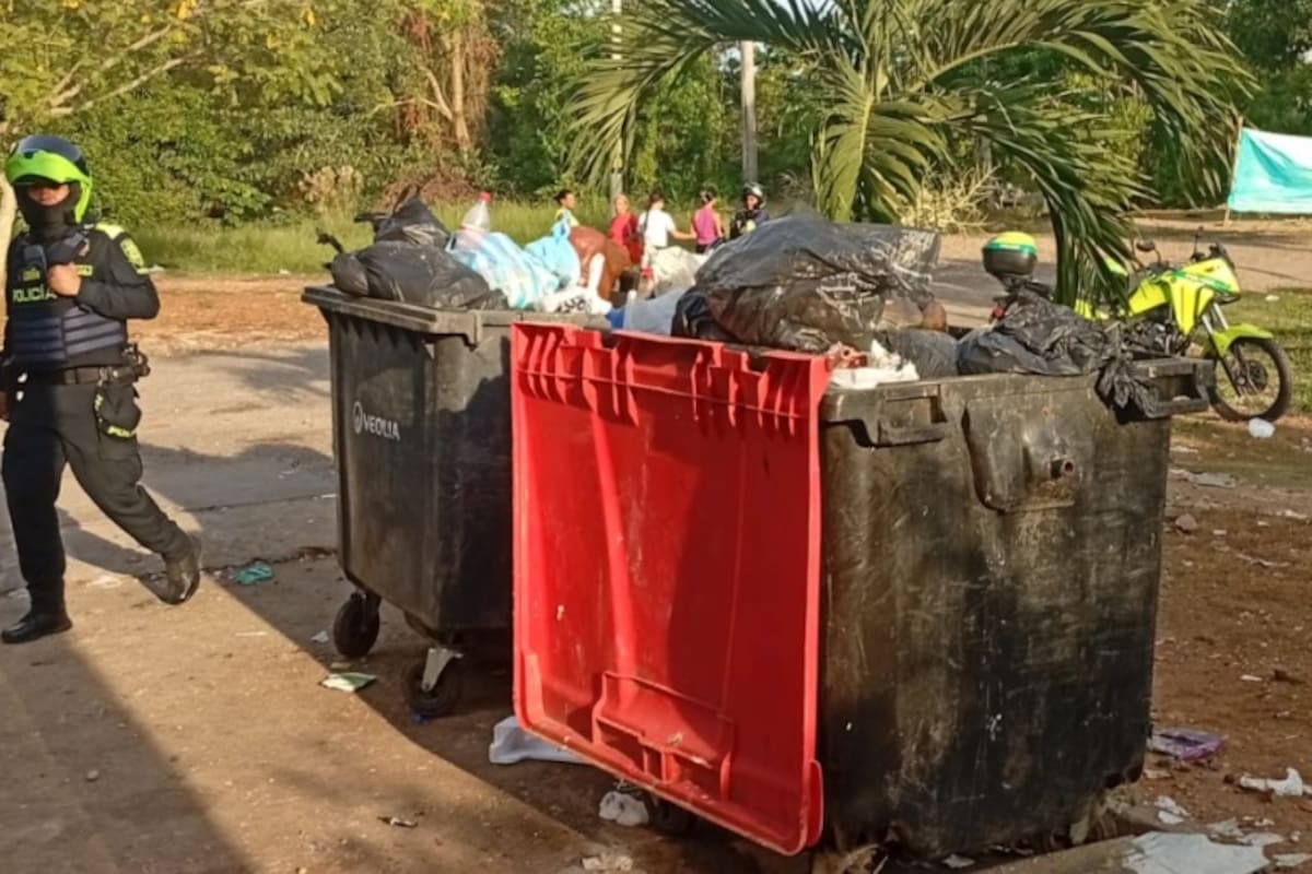 Hallan un feto en avanzado estado de descomposición dentro de un contenedor de basura en Santander