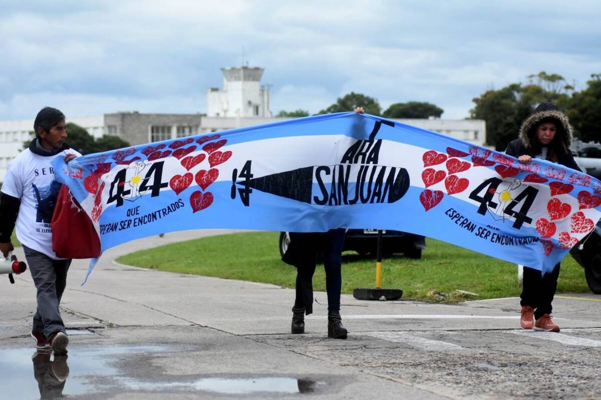 El submarino fue fabricado en Alemania e integrado en 1985 a la Armada argentina, donde fue sometido a una revisión de ‘media vida’ entre 2008 y 2014. (Foto: EFE/VANGUARDIA LIBERAL)