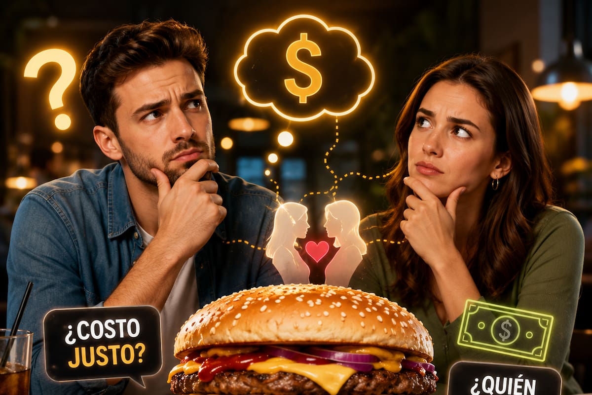 La famosa historia de la “triple hamburguesa” se convirtió en uno de los relatos más comentados en redes sociales luego de que dos protagonistas contaran versiones distintas de una primera cita.