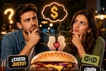 ¿Cuánto cuesta una hamburguesa triple? Lo que se esconde detrás de la polémica por la primera cita en redes