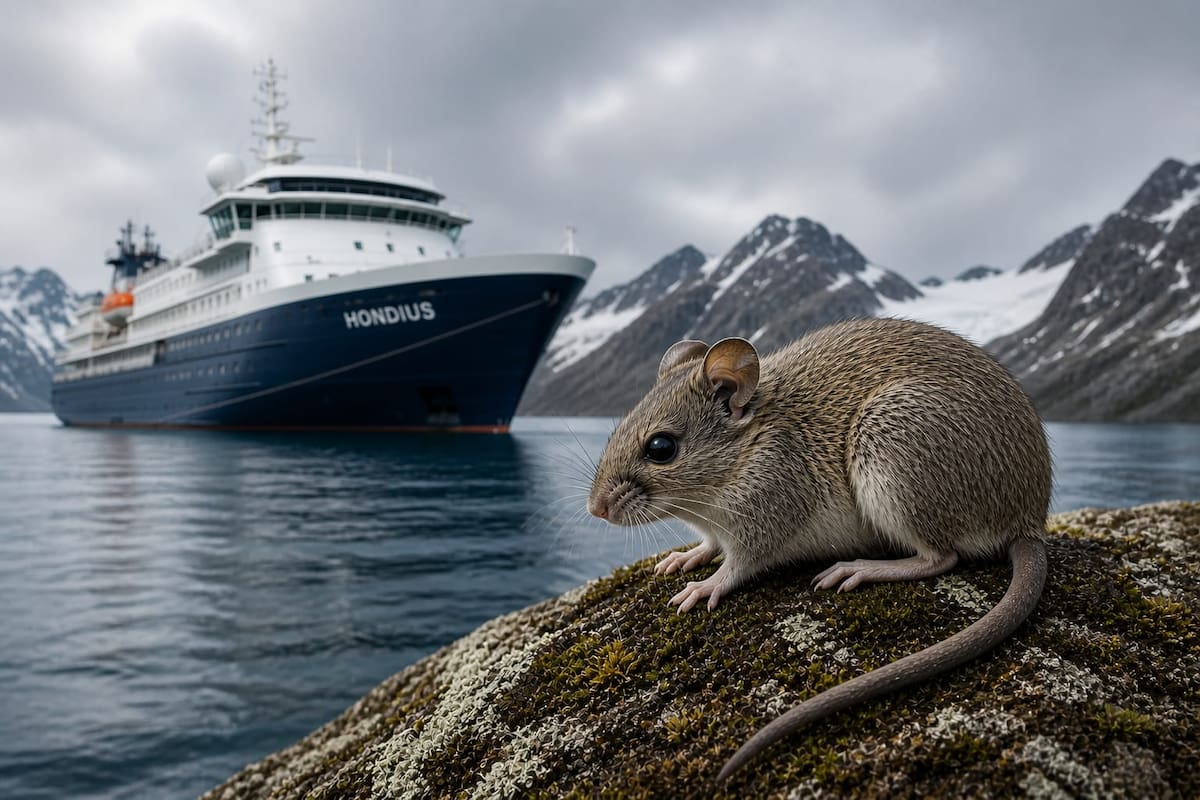 Hay alerta por fallecimientos a causa de Hantavirus en viajeros del crucero MV Hondius. // Foto: imagen generada con IA (ChatGPT). .