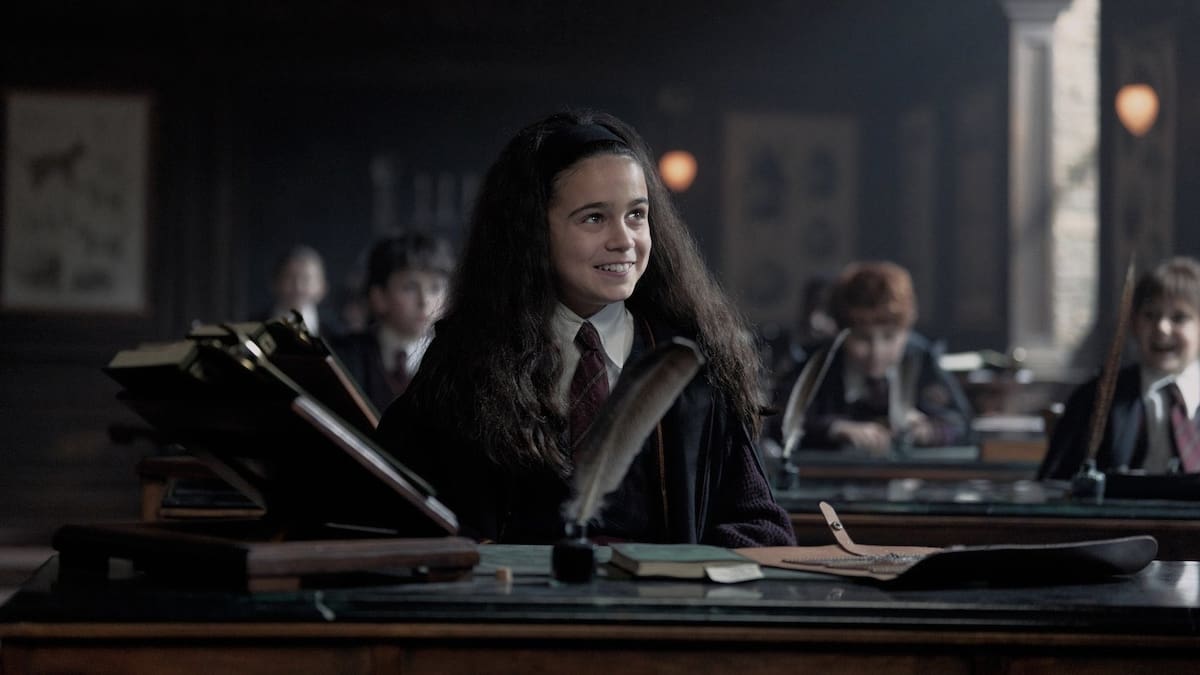 Primer vistazo a Harry, Ron, Hermione y Draco en la serie ‘Harry Potter and the Philosophers Stone' de HB0.