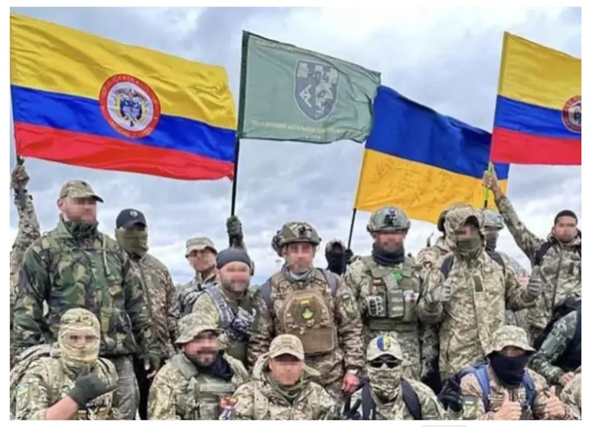 Hay 670 colombianos desaparecidos y 173 fallecidos por cuenta de la guerra entre Rusia y Ucrania. | Foto: El Colombiano.
