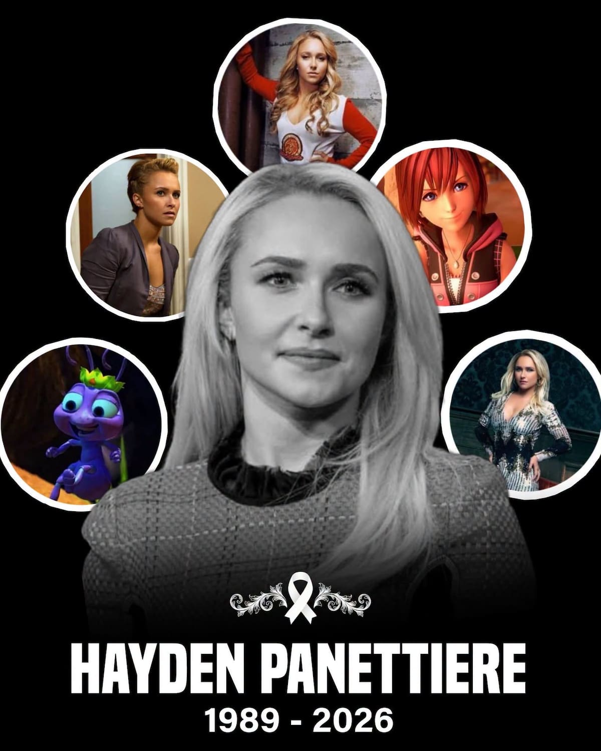 La actriz Hayden Panettiere ha fallecido tristemente a la edad de 36 años.