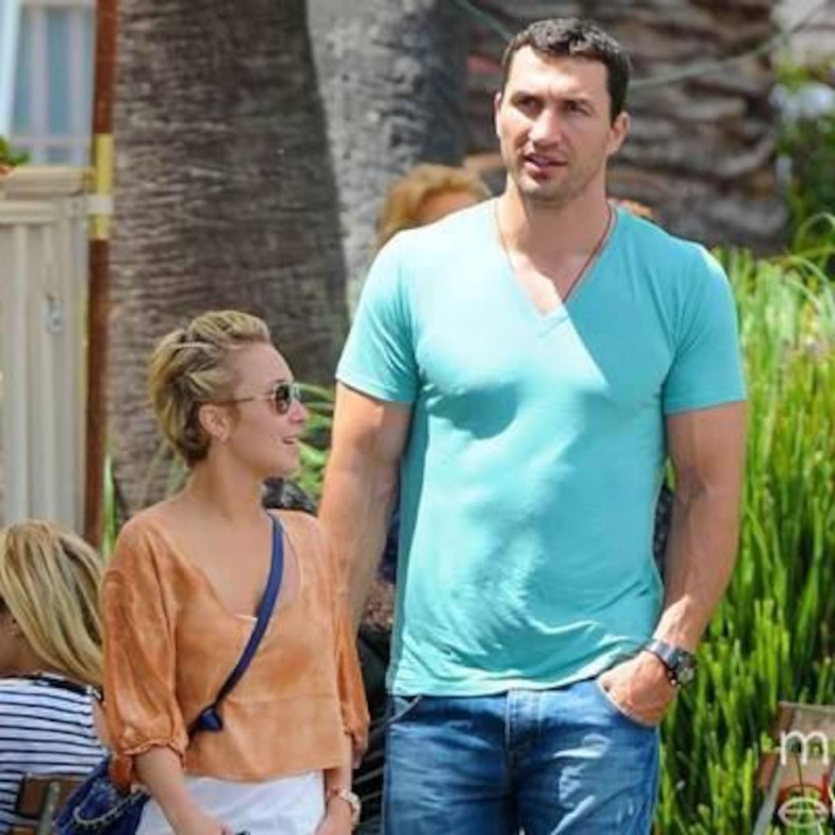 Hayden Panettiere y Vladimir Klitschko.