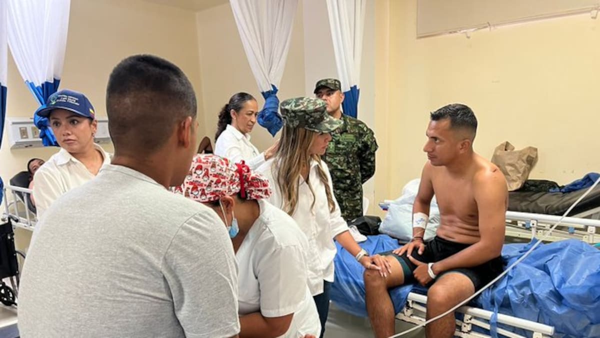 A 32 ascendió la cifra de soldados heridos tras el ataque contra la base militar ubicada en el corregimiento El Juncal, en Aguachica, Cesar, que deja además siete muertos.