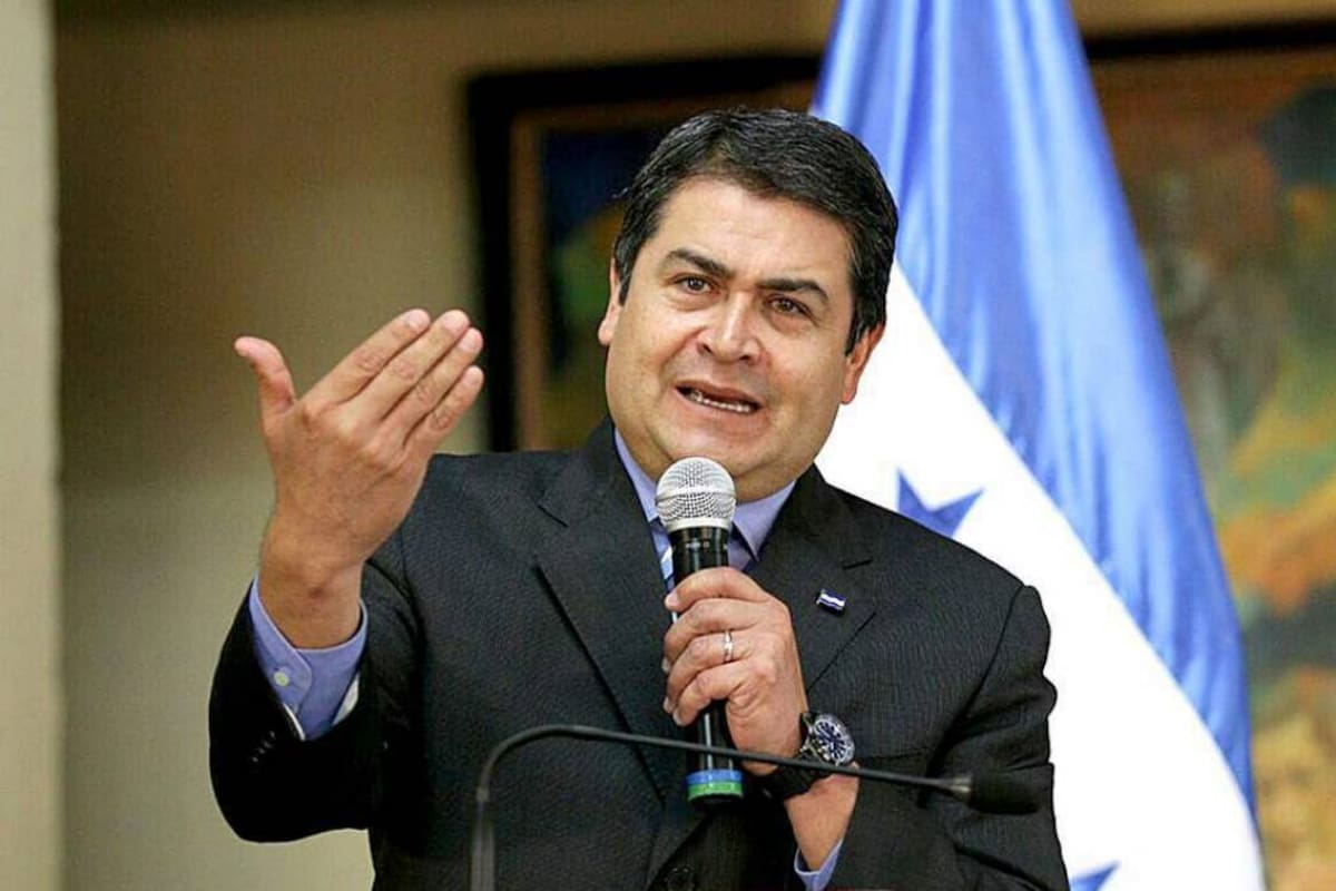 Juan Orlando Hernández fue reelegido presidente de Honduras en noviembre del año pasado. (Foto: EFE/VANGUARDIA LIBERAL)