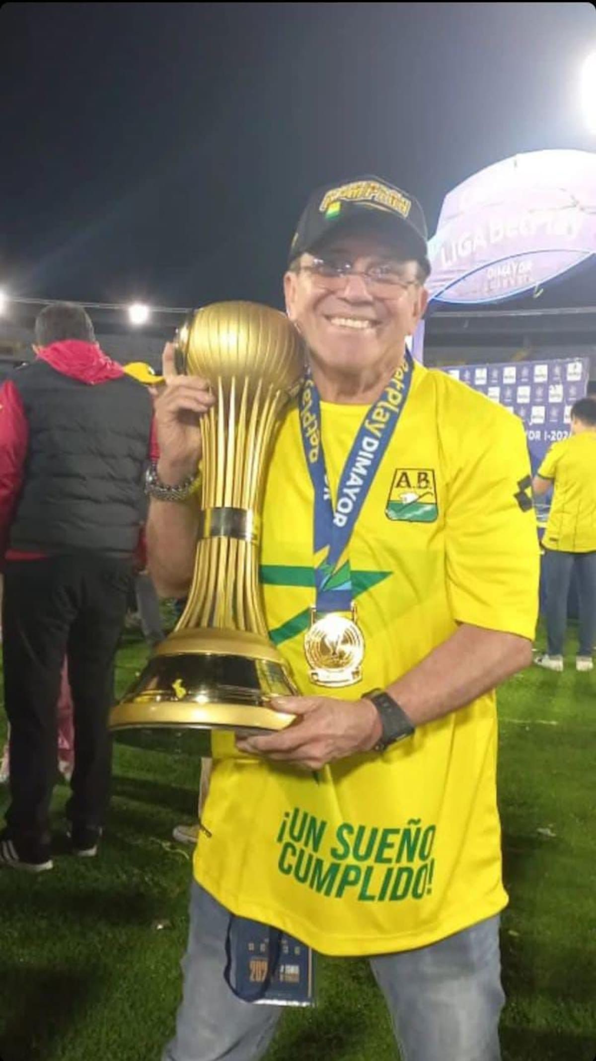 Hernando 'El Mono' Flórez dejó de ser el gerente deportivo de Atlético Bucaramanga. Foto: Atlético Bucaramanga.