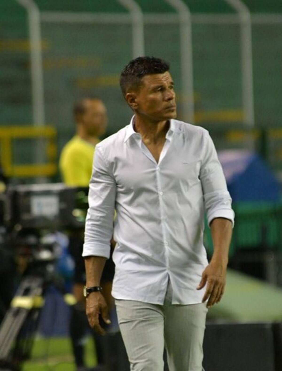 Patiño es el técnico del Deportivo Cali.