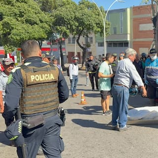 Motociclista murió tras ser arrollado por un camión en el Bulevar Bolívar de Bucaramanga