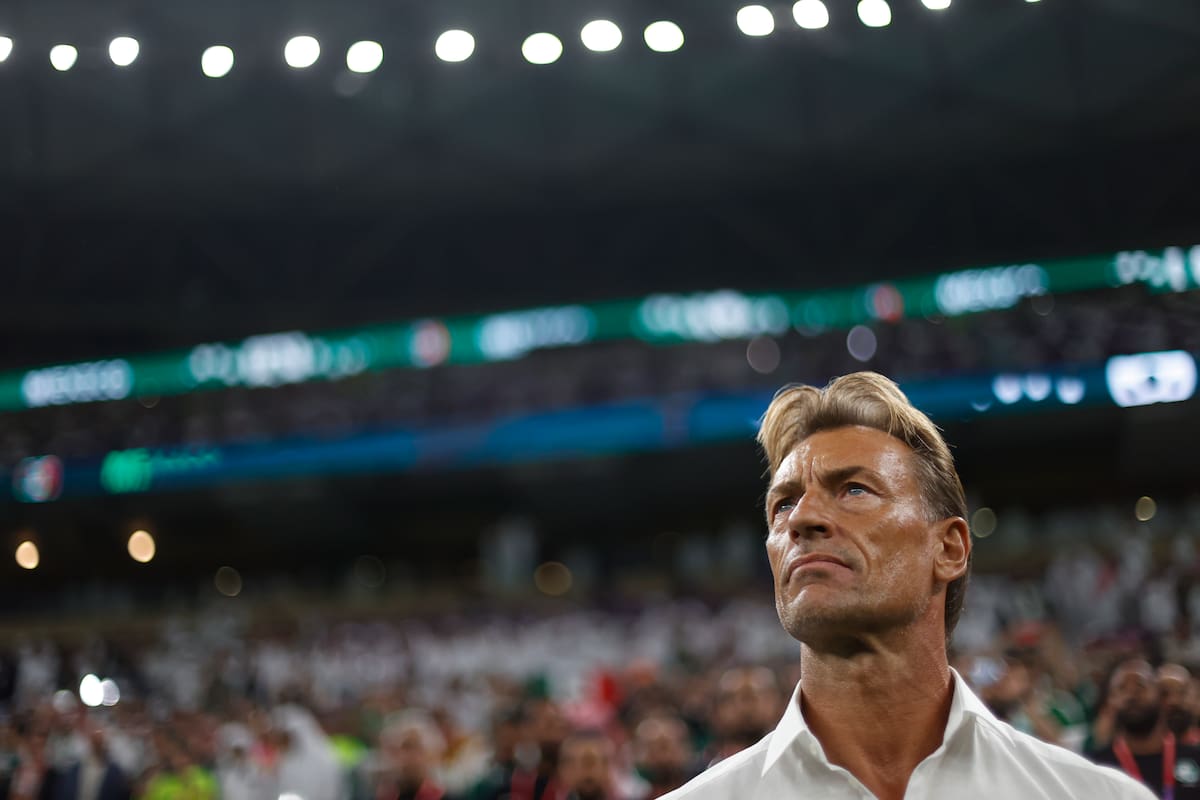 El técnico francés Herve Renard, entonces al frente de la selección de Arabia Saudí. EFE