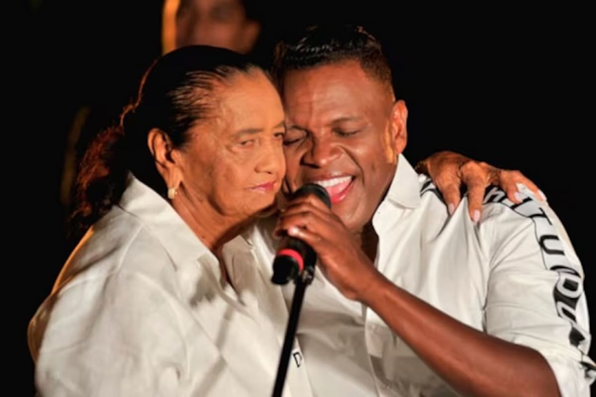 Hilda Suárez y Omar Geles