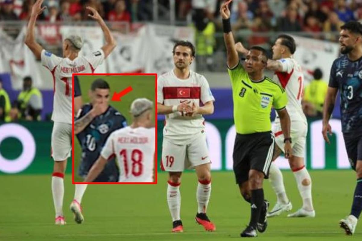 Histórica decisión en el Mundial 2026: Miguel Almirón se convierte en el primer expulsado por taparse la boca | Fotos Tomada de Video y Miguel Gutiérrez / EFE