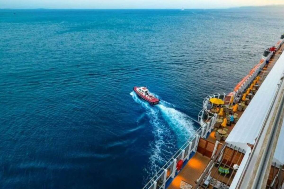 Hombre cae de un crucero en Tenerife.