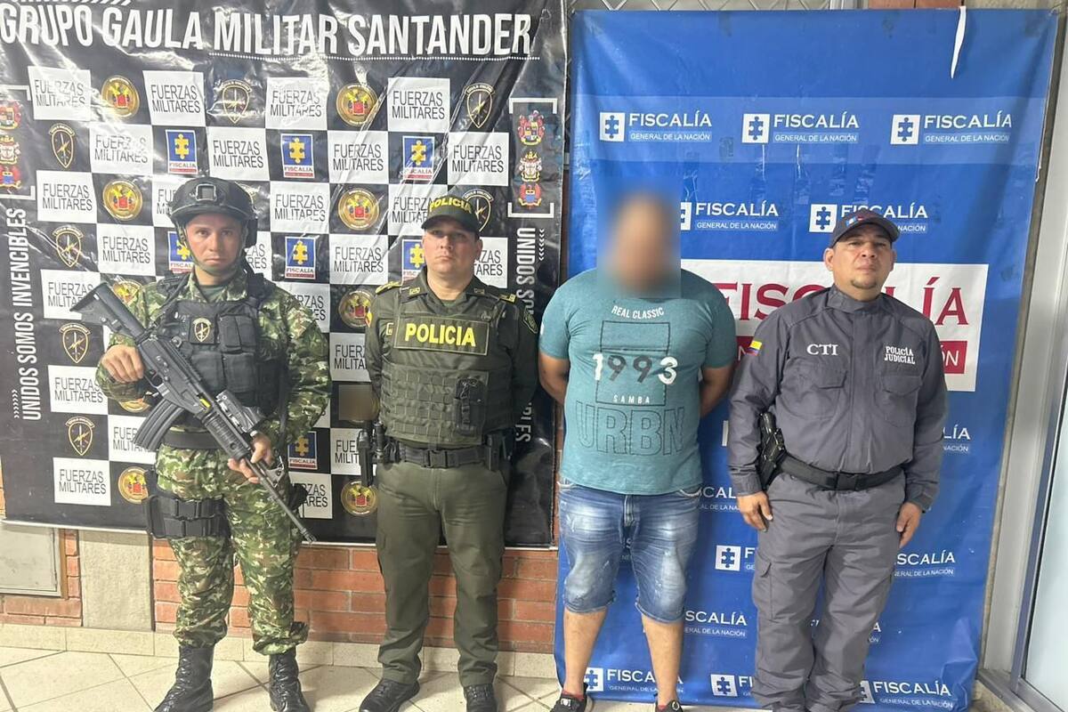 Hombre fue capturado por reiteradas agresiones a su expareja en Piedecuesta