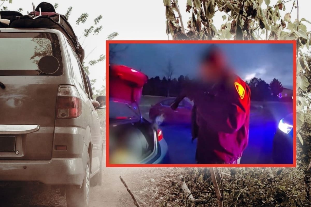Detienen a conductor ebrio y descubren a tres niños encerrados en la cajuela en Estados Unidos.