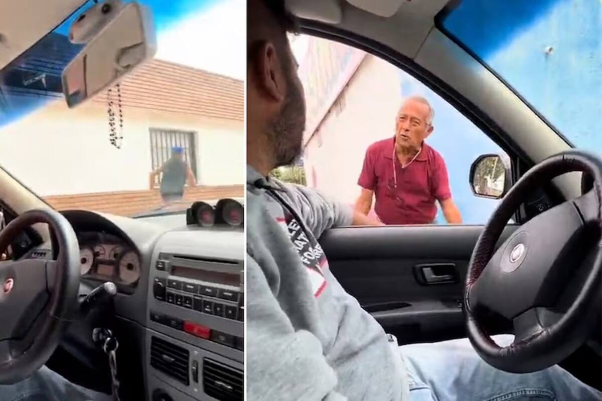 Un hombre devolvió un celular robado tras enfrentar al ladrón, un acto de valentía que su hija capturó en video y que ya suma más de tres millones de vistas en TikTok. / Capturas de pantalla