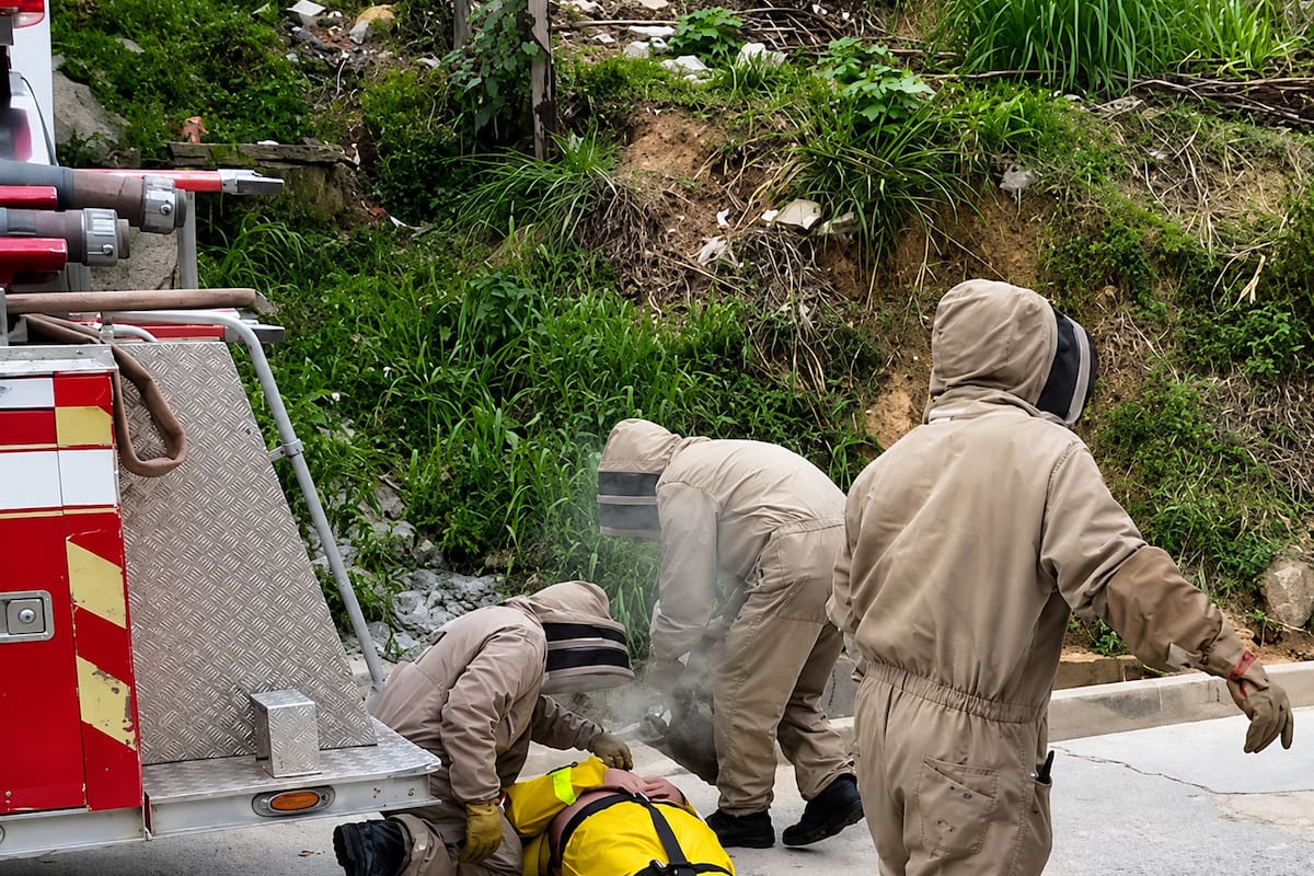 Hombre recibió más de 200 picaduras de abeja dentro de su vivienda en Lebrija