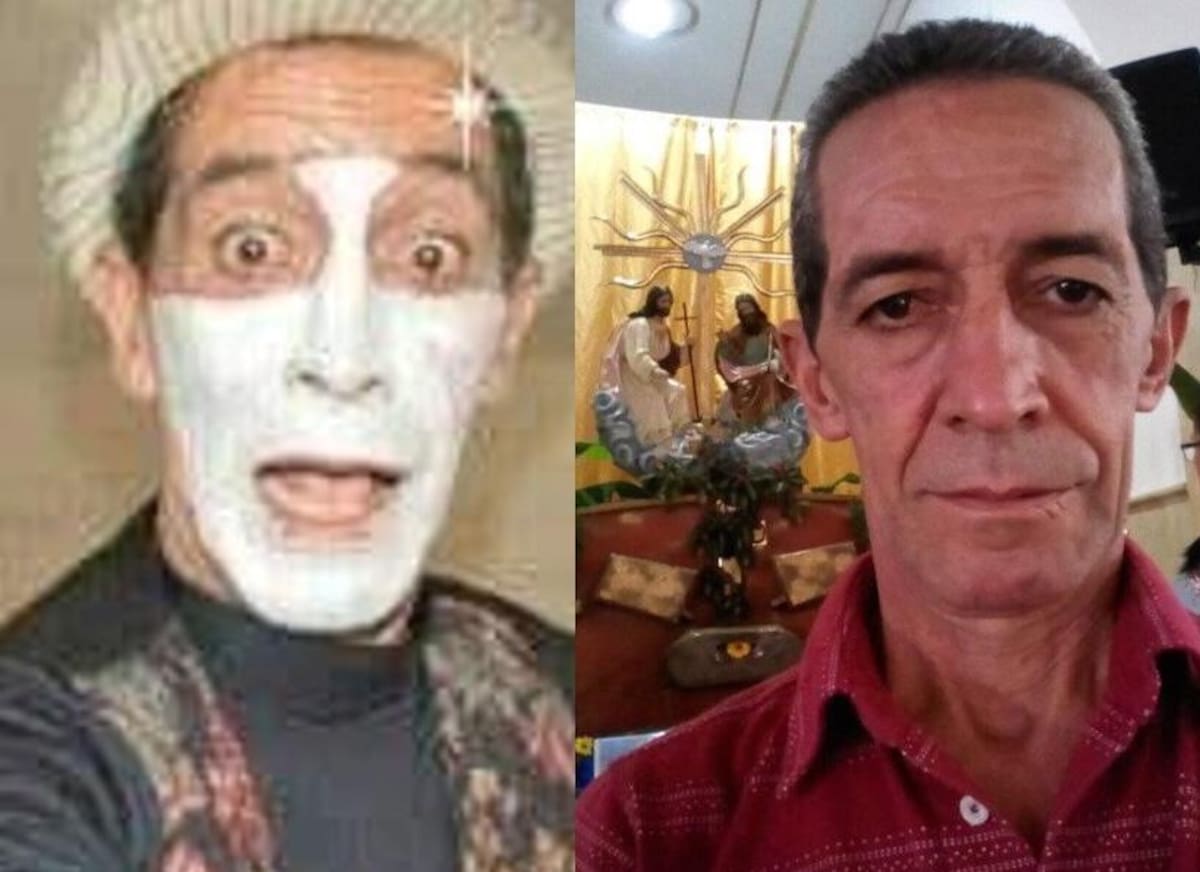 El rostro artístico de William Jerez Medina, más conocido como el mimo Garo. Paz en su tumba.