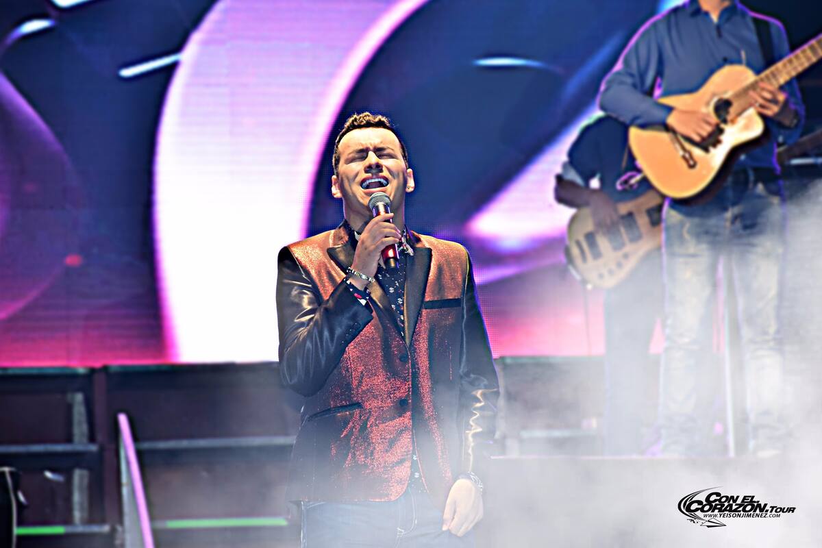 Homenaje póstumo a Yeison Jiménez en el Movistar Arena de Bogotá. | Foto: Tomada de X @YeisonJiménez