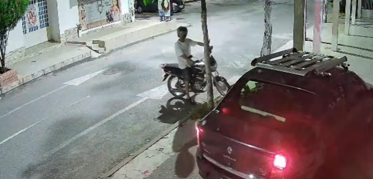 El señalado asesinado quedó captado en cámaras de seguridad.
Foto: captura de video.