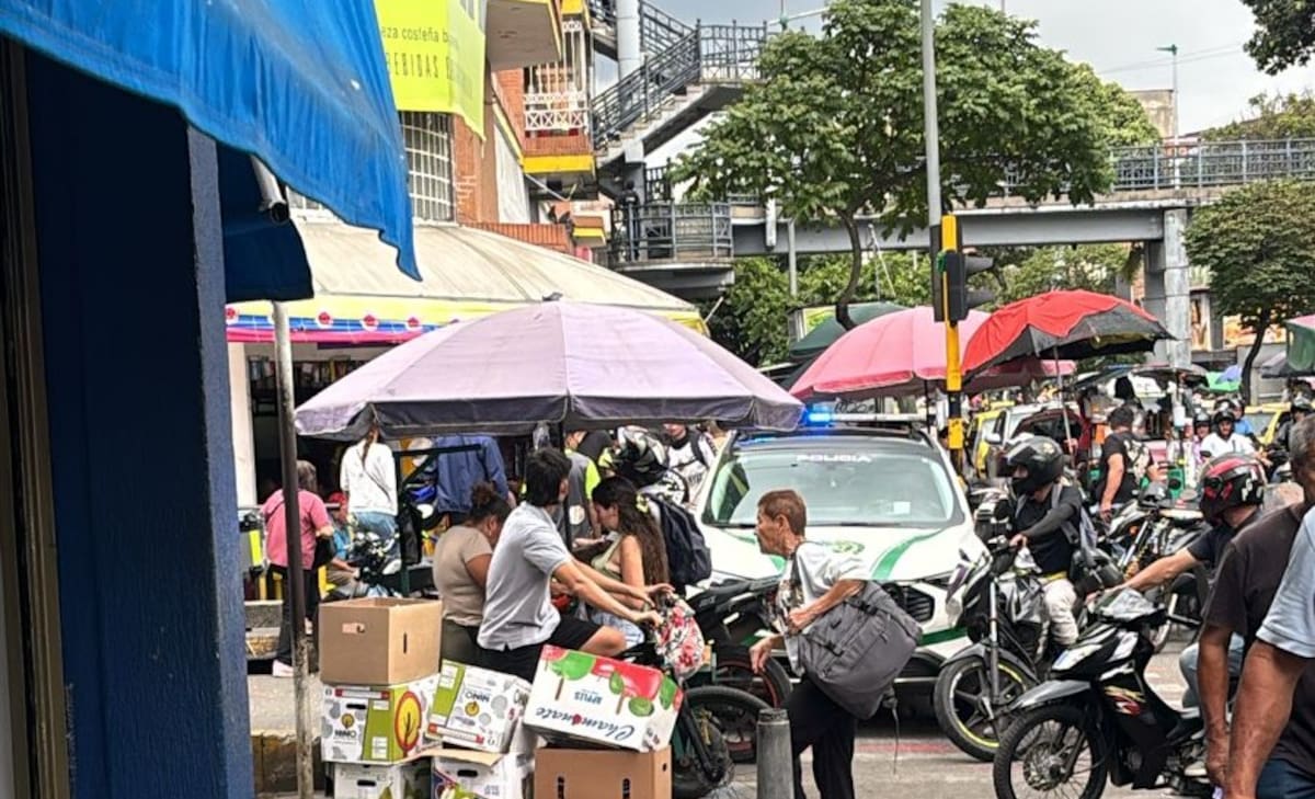 Hombre murió tras brutal riña con otro vendedor informal en el centro de Bucaramanga.
Foto: Vanguardia.