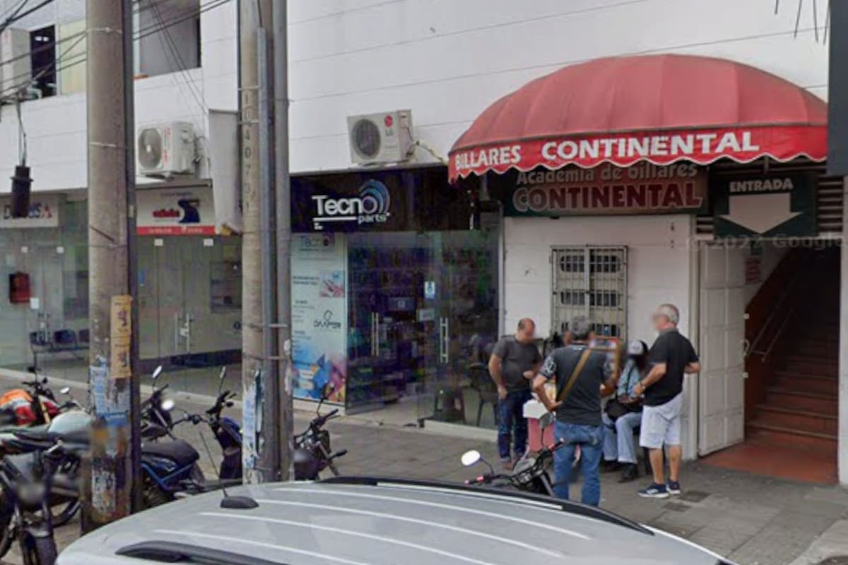 El ataque sicariel ocurrió en la carrera 16 con calle 37 del barrio Centro en Bucaramanga.
Foto: google maps.