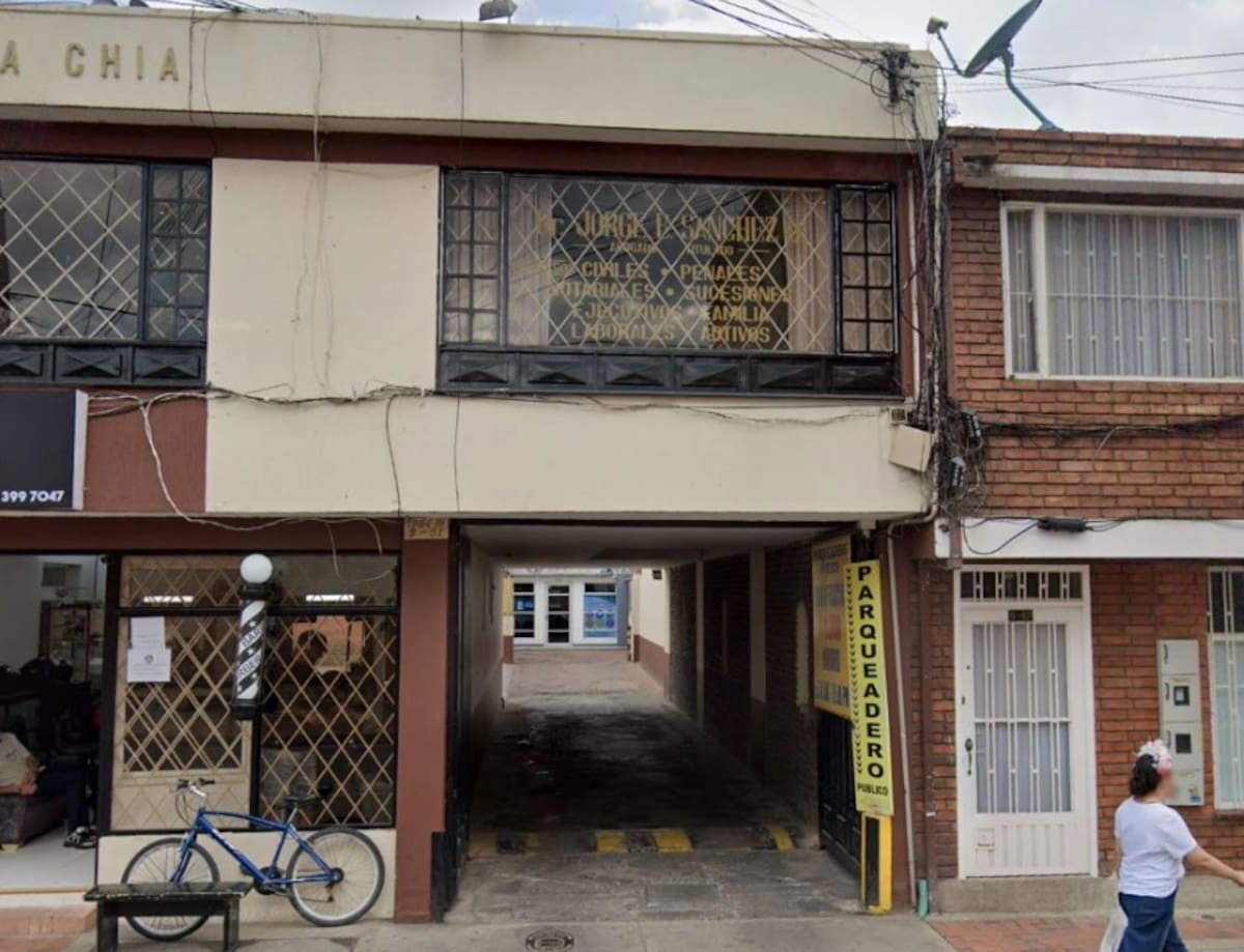 En este edificio se perpetro el crimen del abogado Juan Manuel Gómez.