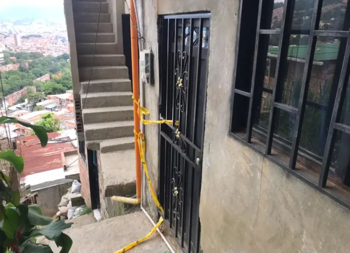 El crimen ocurrió en el barrio La Libertad, de Medellín.
Foto: Laura Jiménez - El Colombiano.